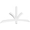 Ekena Millwork Davenport Architectural Grade PVC Gable Bracket, 96"W x 36"H x 2"D x 4"F, 9/12 Pitch GBP096X36X0204DAV00 - alternate 1